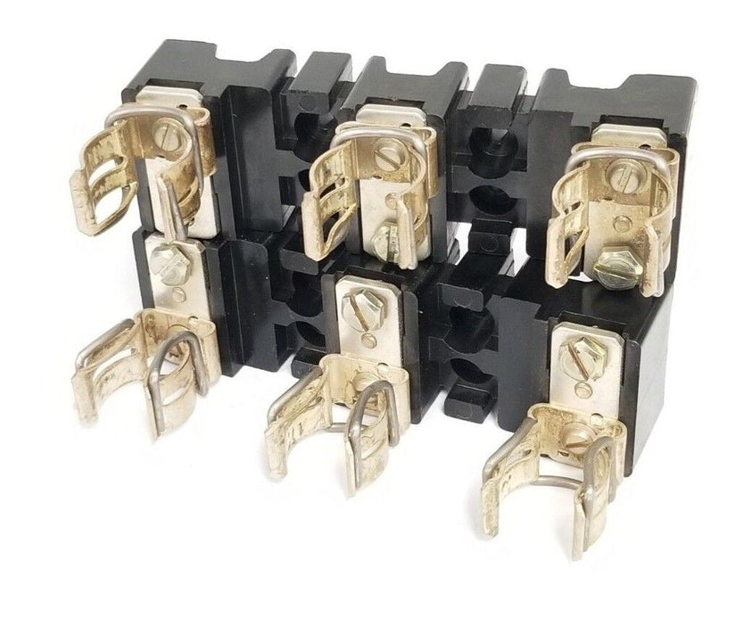 LOT OF 2 ALLEN BRADLEY X-402028 FUSE BLOCK HOLDERS 60A, 600V, X402028