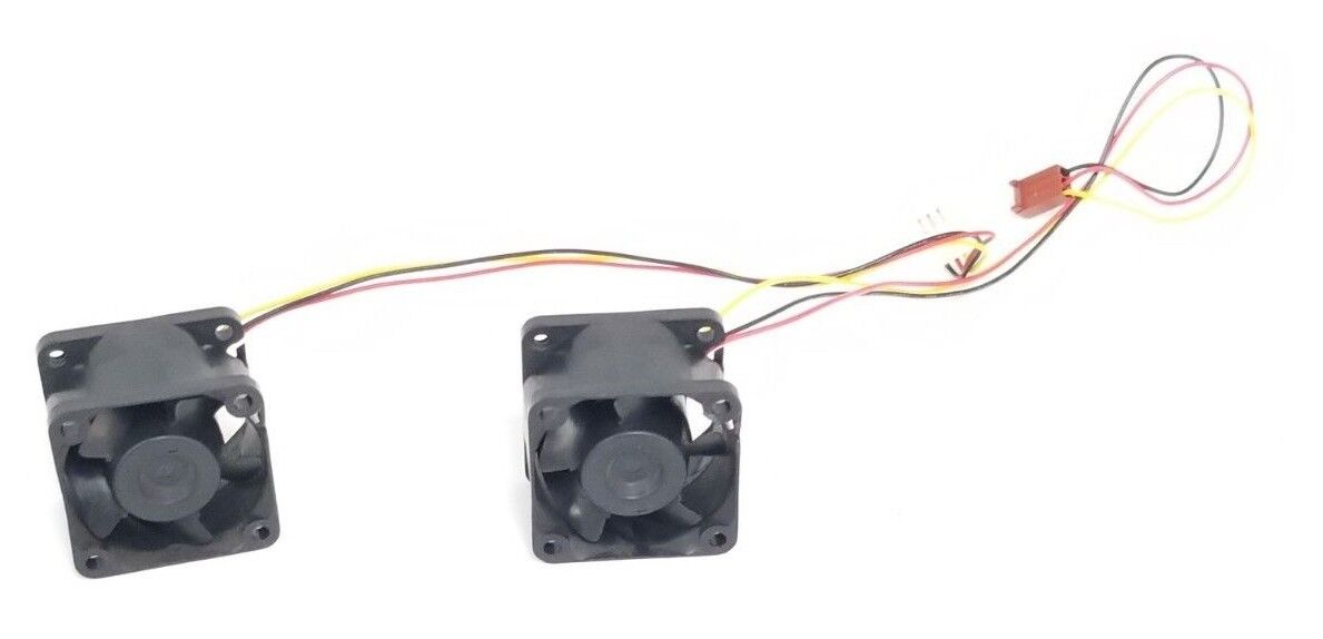 LOT OF 2 NIDEC D04XL-12P2G A FANS 12VDC, 0.29A, D04XL12P2GA