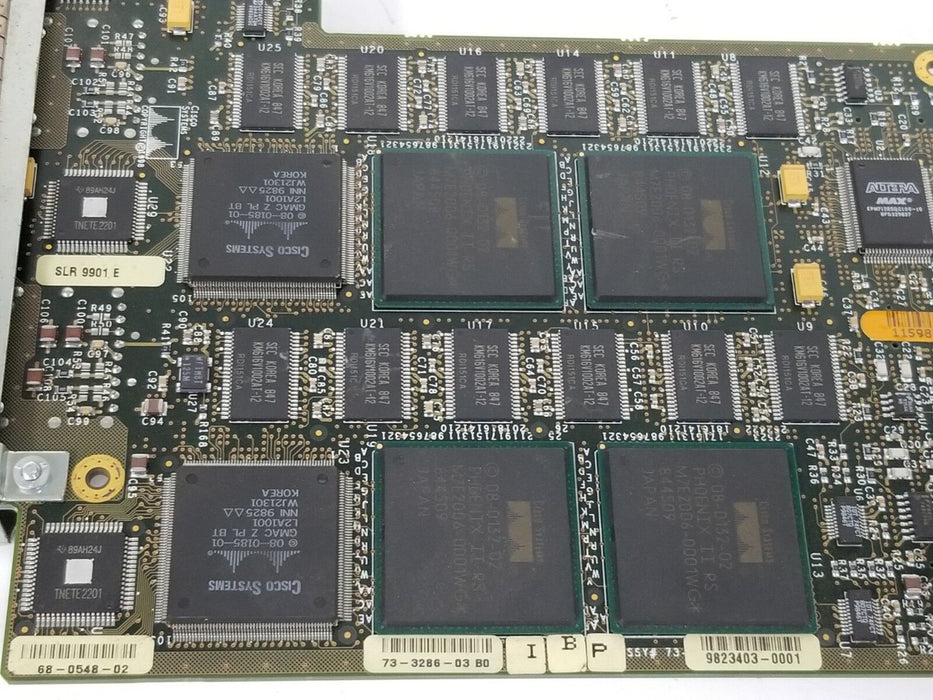 LOT OF 2 CISCO SYSTEMS WS-U5536-GELX ETHERNET MODULES 68-0548-02 , 73-3286-03