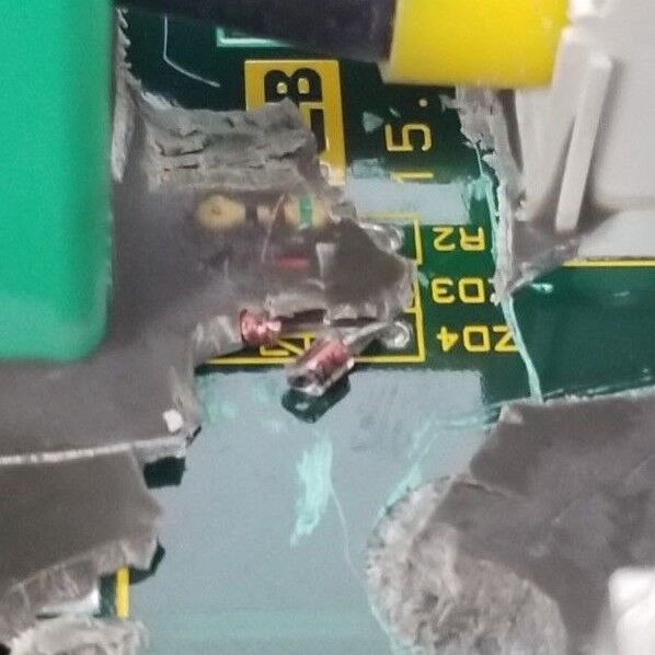 KEB COMBIVERT 16.F4.015-0009 POWER BOARD FA-NR: 00165999 (FOR PARTS)