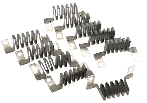 LOT OF 10 GENERIC MICRON 37 HEAT SINKS FOR POWER MODULES