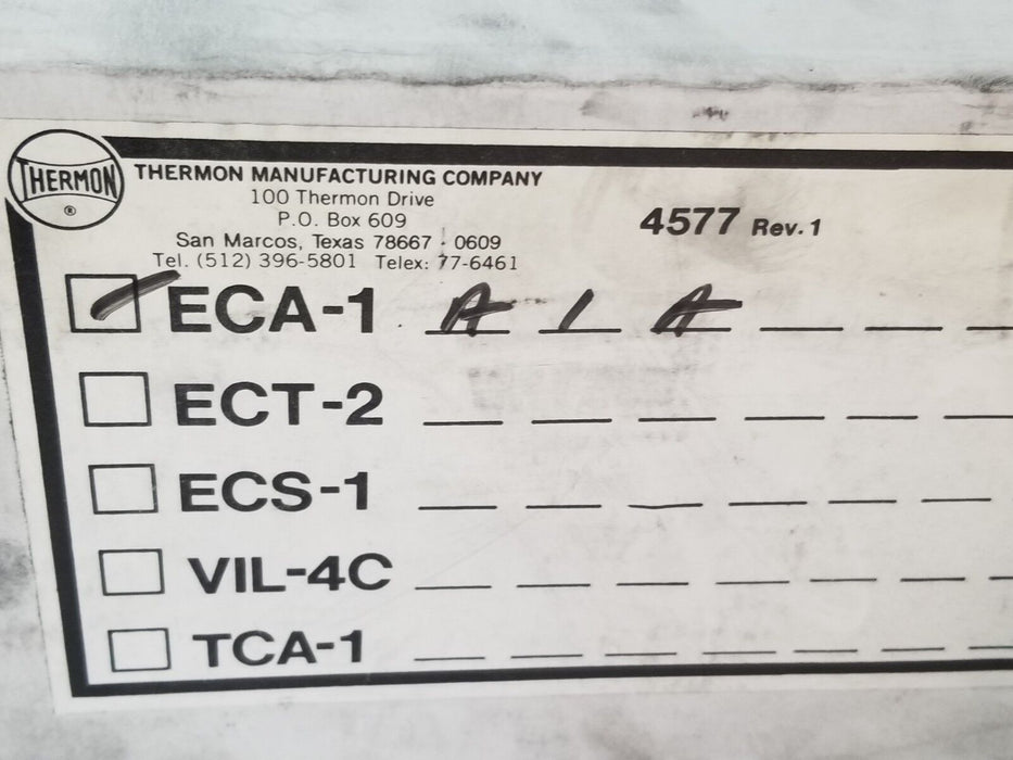 NEW THERMON MFG. CO. ECA-1-A1A POWER CONNECTION/SPLICE KIT ECA-1