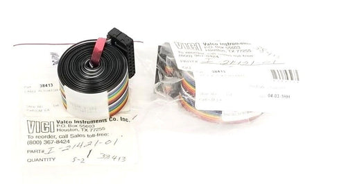 LOT OF 2 NEW VALCO I-21421-01 ACTUATOR INTERFACE CABLES I2142101