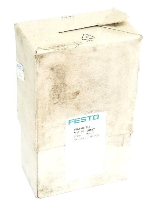 NEW SEALED FESTO VIGI-04-D-1 VALVE MANIFOLD 18837 SER. W402 VIGI04D1
