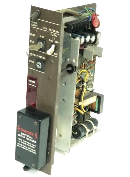 GENERAL ELECTRIC IC600PM506A CPU POWER SUPPLY W/ KEY 115VAC IC600PM506