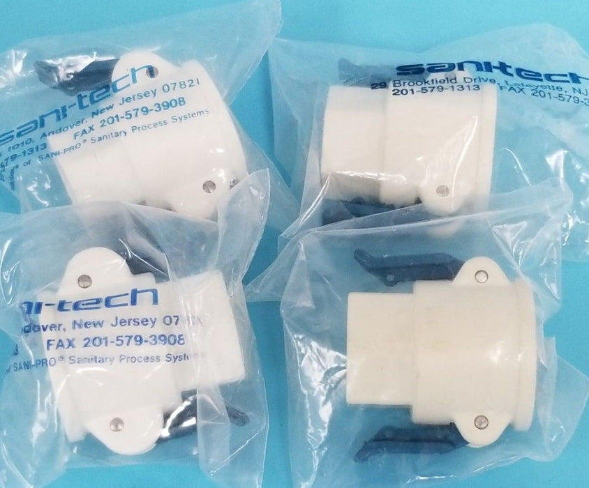 LOT OF 4 NEW SANI-TECH 27269 CONNECTOR CLAMPS