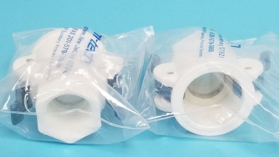 LOT OF 4 NEW SANI-TECH 27269 CONNECTOR CLAMPS