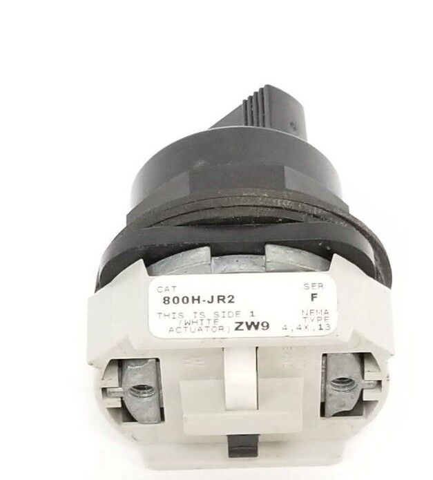 ALLEN BRADLEY 800H-JR2 SELECTOR SWITCH SER. F, 800HJR2