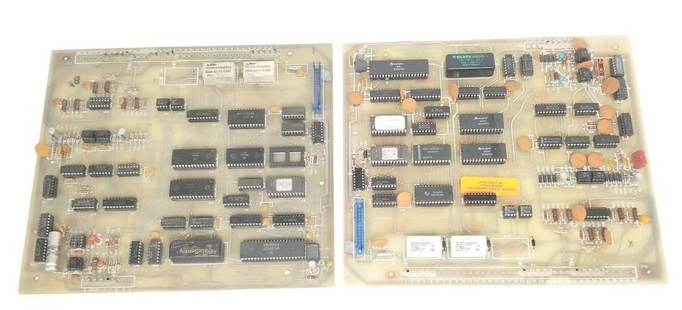 LOT OF 2 MICROTROL DC00006-501 CONTROL BOARDS DC00006501 *DAMAGED*