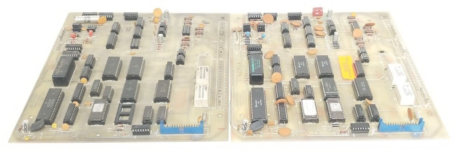 LOT OF 2 MICROTROL DC00006-501 CONTROL BOARDS DC00006501 *DAMAGED*