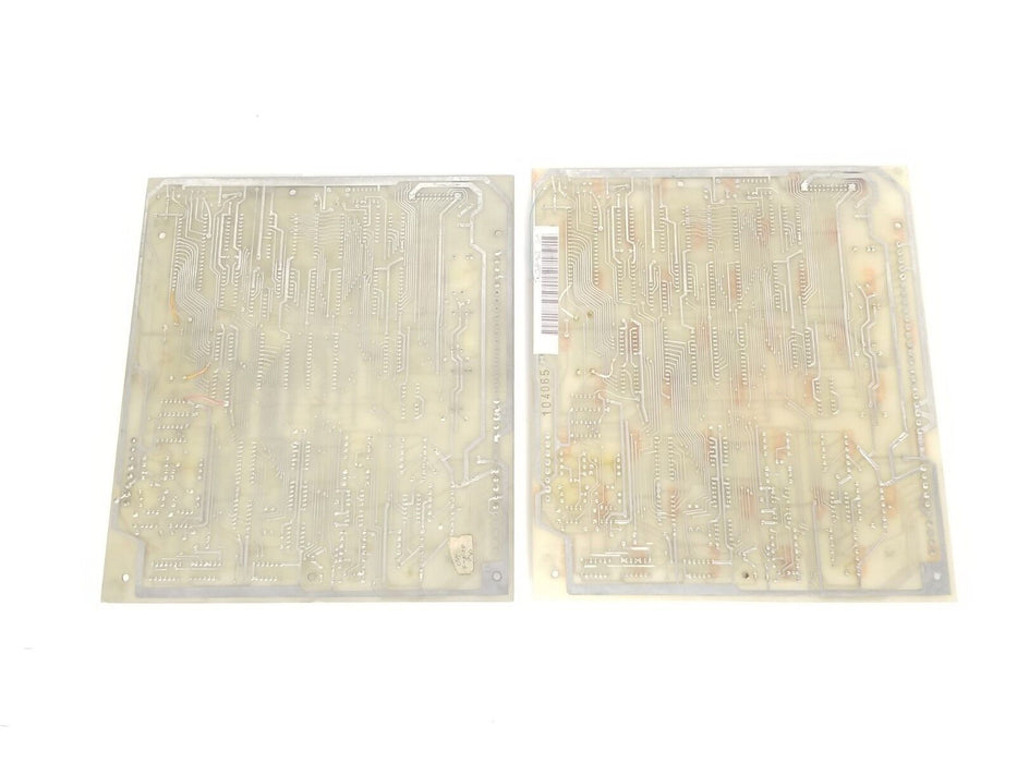 LOT OF 2 MICROTROL DC00006-501 CONTROL BOARDS DC00006501 *DAMAGED*
