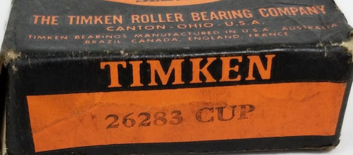 NIB TIMKEN 26283-CUP TAPERED ROLLER BEARING SINGLE CUP 26283