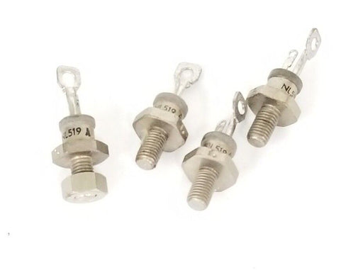 LOT OF 4 NATIONAL ELECTRONICS NL519-A RECTIFIER STUD DIODE 1.87 NL519