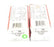 LOT OF 2 NEW PASS & SEYMOUR LEGRAND 7582 TURNLOK RECEPTACLES, 15/10A, 125/250V