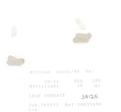 LOT OF 10 NEW WATERS M955113AD1 LEAF CONTACTS MCD2160