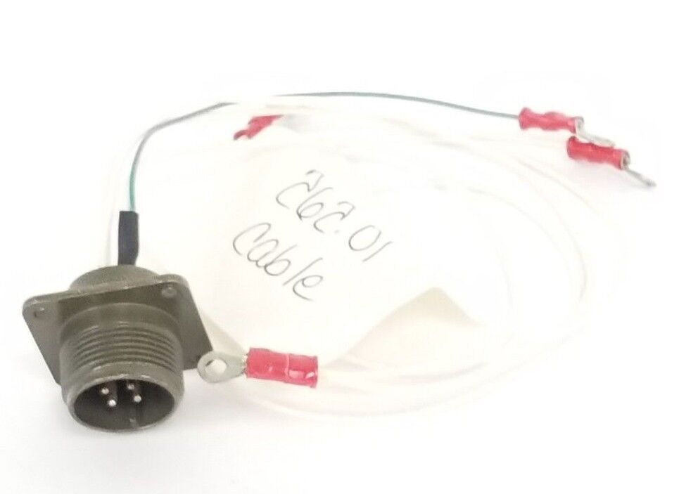 GENERIC S1D970030-262.01 CABLE ASSY. W/ AMPHENOL MS3102A14S-2P RECEPTACLE
