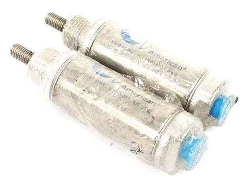 LOT OF 2 NEW AMERICAN 875SNS-0.50 AIR CYLINDERS 1/2'' STROKE 7/8'' BORE