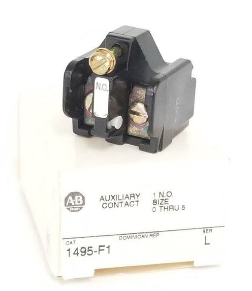NIB ALLEN BRADLEY 1495-F1 SER. L, SIZE 0-5 CONTACT, 1495F1