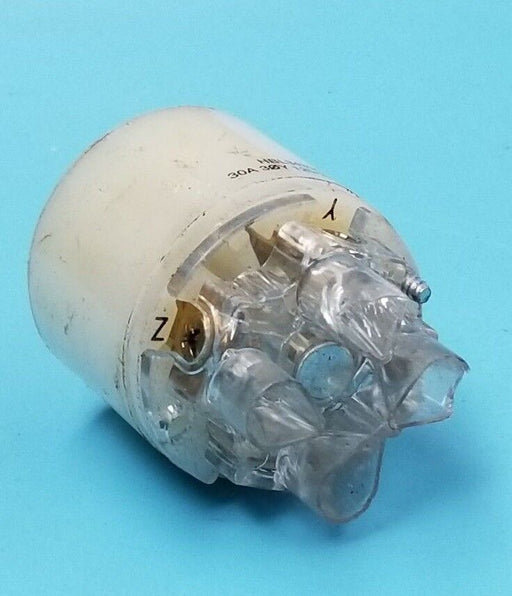 HUBBELL HBL3433C CONNECTOR 30A, 120/208VAC (INCOMPLETE)