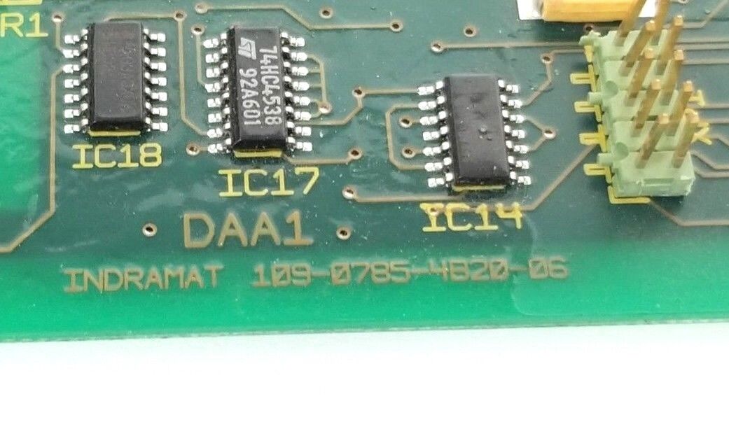 REXROTH / INDRAMAT DAA1.1 ANALOG INTERFACE BOARD 109-0785-4B20-06