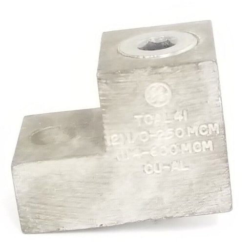 GENERAL ELECTRIC TCAL41 TERMINAL LUG (2) I/O-250 MCM (1) 4-600MCM CU-AL