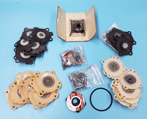 LOT OF ASSORTED ASCO RED HAT SOLENOID VALVE REBUILD KIT HARDWARE