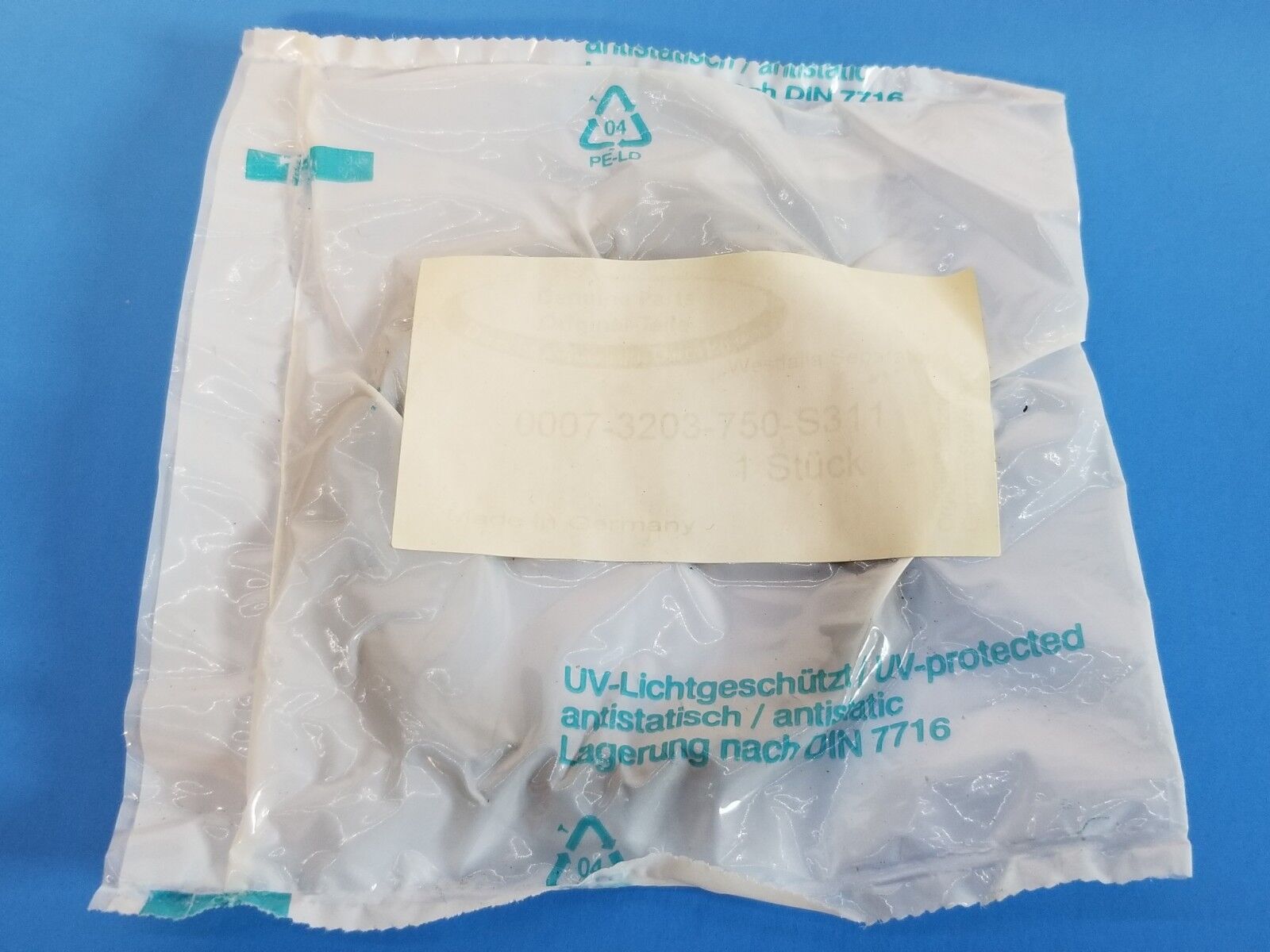 NEW GEA WESTFALIA SEPARATOR AG 0007-3203-750-S311 SEAL