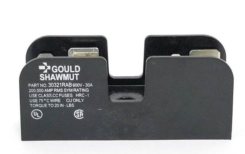GOULD SHAWMUT 30321RAB FUSE HOLDER 600V-30A