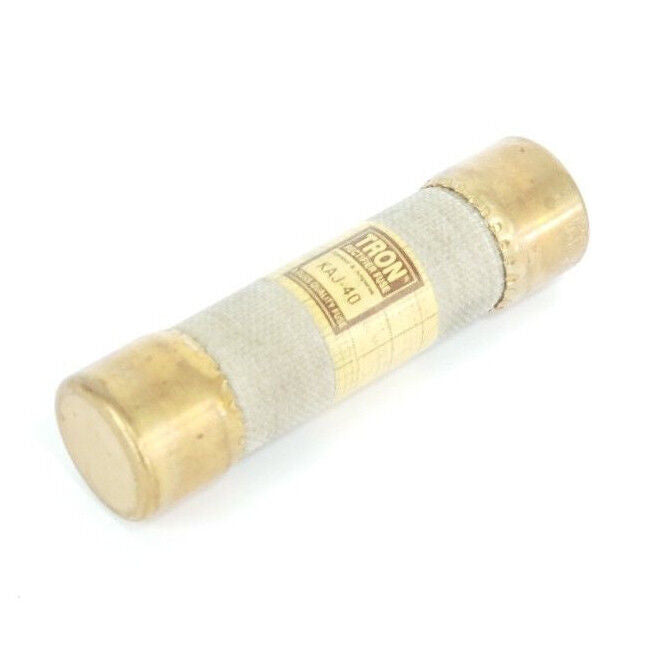 LOT OF 2 COOPER BUSSMANN KAJ-40 RECTIFIER FUSES KAJ40, 40A