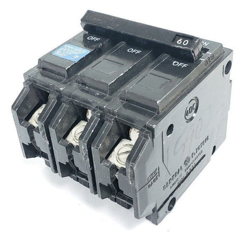 GENERAL ELECTRIC TYPE HACR CIRCUIT BREAKER, 3 POLE, 60A