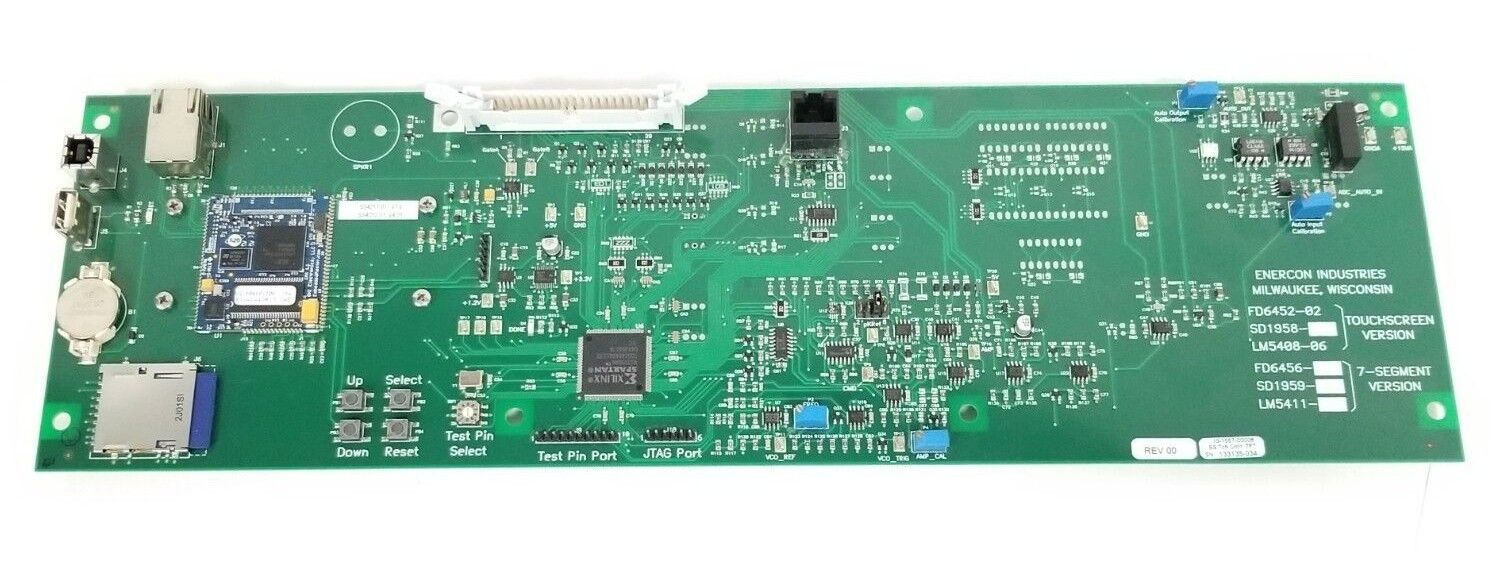 ENERCON INDUSTRIES 10-1557-00006 CONTROL BOARD SS4211-01 SS4212-01 W/ DISPLAY