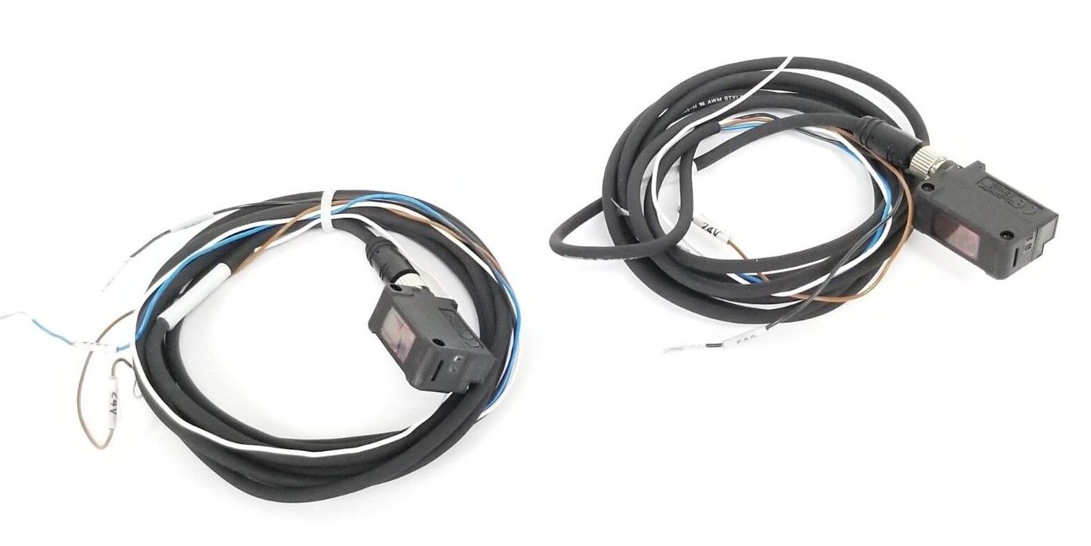 LOT OF 2 KEYENCE PZ-G51CPR PHOTOELECTRIC RECEIVERS PZG51CPR