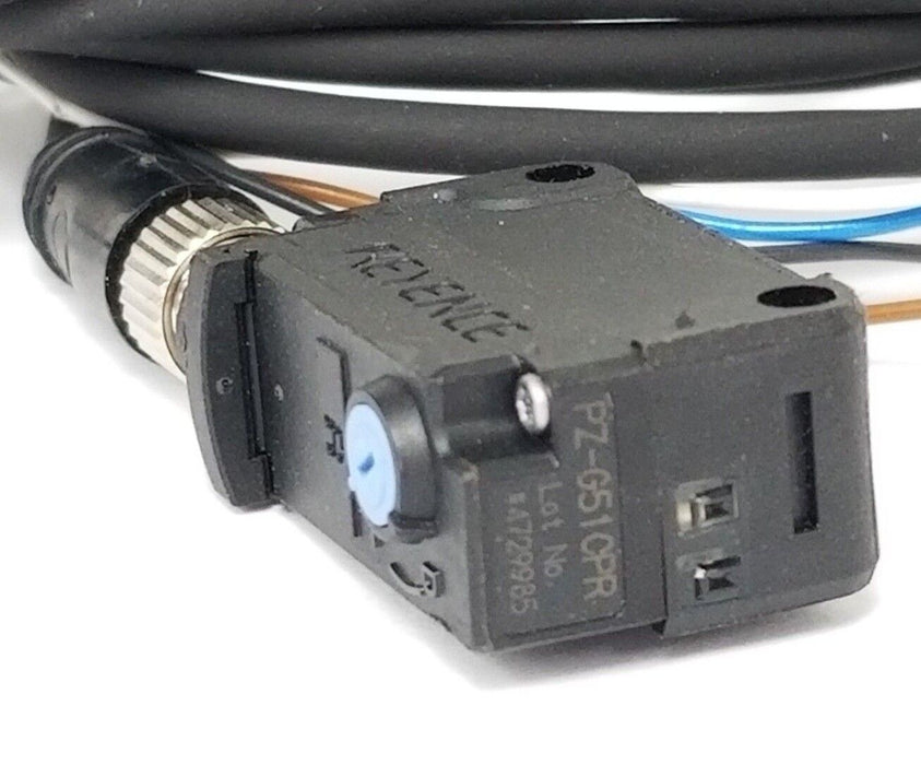 LOT OF 2 KEYENCE PZ-G51CPR PHOTOELECTRIC RECEIVERS PZG51CPR