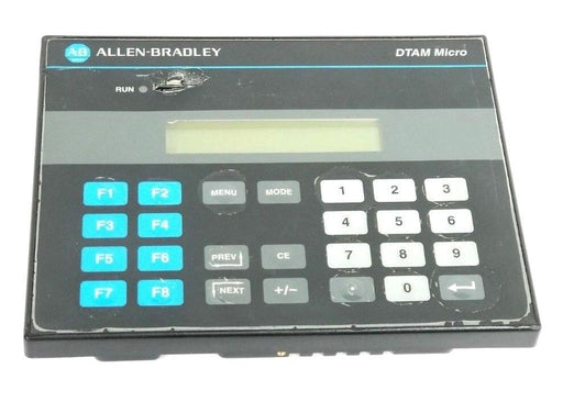 ALLEN BRADLEY 2707-M232P3 DTAM MICRO OPERATOR INTERFACE SER. D, REV. A MFG: MT7F