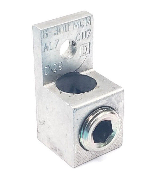 SQUARE D129 TERMINAL LUG 6-300M MCM, AL7 CU7