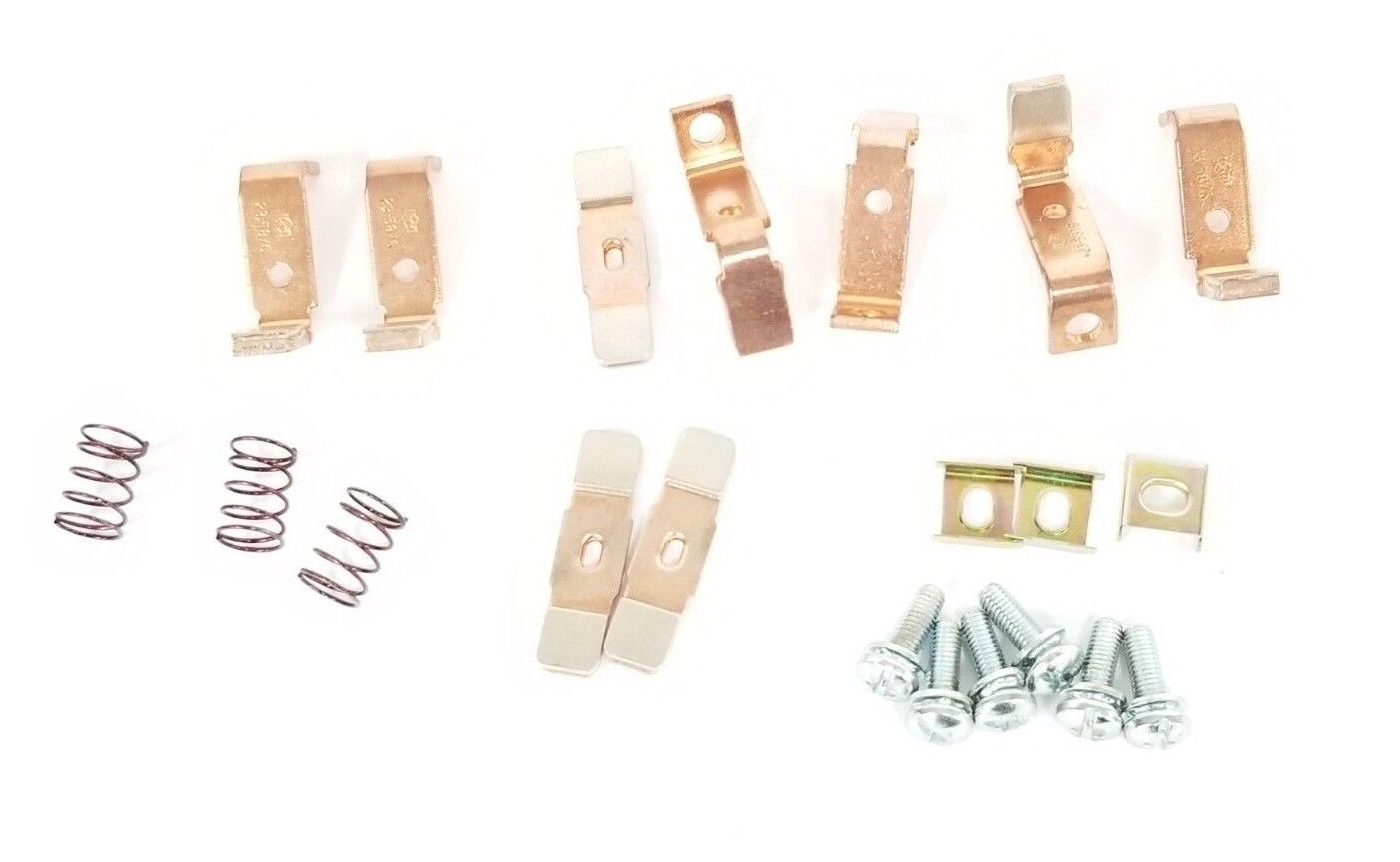 NEW CUTLER HAMMER CONTACT KIT (6) 23-5876 (3) 23-5877 W/ SCREWS & SPRINGS