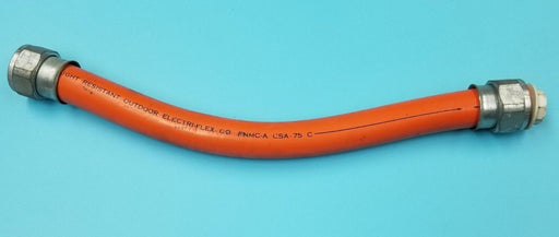 ELECTRIFLEX FNMC-A CONDUIT CSA-75 C, ~15" LENGTH, FNMCA W/ 3/4" STNM CONNECTORS