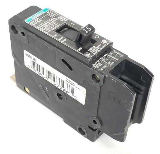 ITE SIEMENS BQD115 CIRCUIT BREAKER 15A 1P 277VAC AB-4447 800121A20