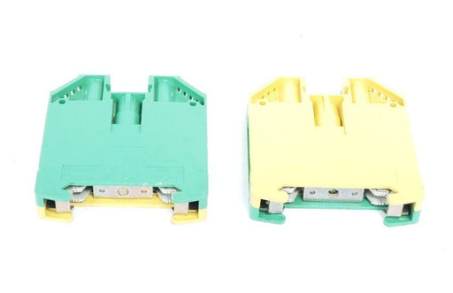 LOT OF 2 WEIDMULLER 1010400000 TERMINAL BLOCKS WPE-16 220VAC