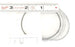 LOT OF 25 NEW EVERGREEN PACKAGING EPA01020364 O-RINGS