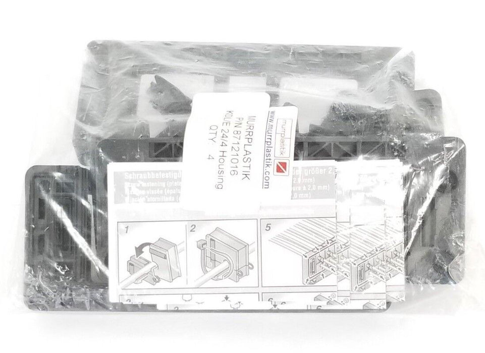 LOT OF 4 NEW MURRPLASTIC 87121016 KDL/E 24/4 HOUSINGS