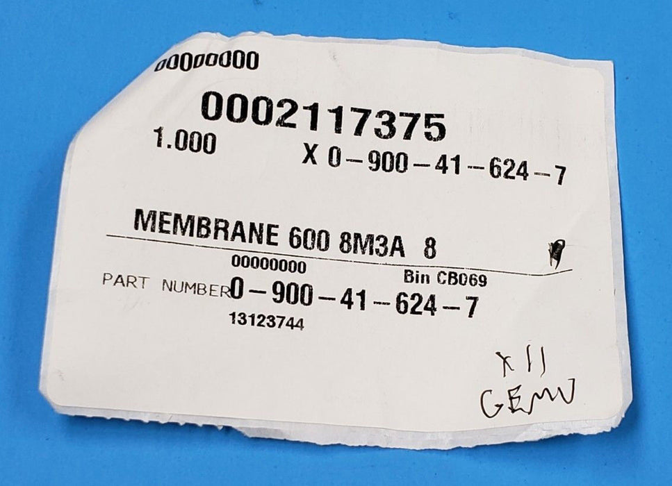 LOT OF 11 GEMU 600-8M3A-8 DN8 DIAPHRAGMS 3A DN 8 6008M3A8