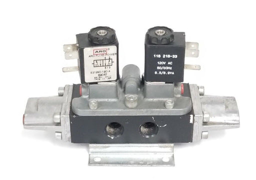 INGERSOLL RAND ARO E212SD-120-A VALVE E SERIES W/ (2) 116 218-33 COILS 8.5/6.9VA