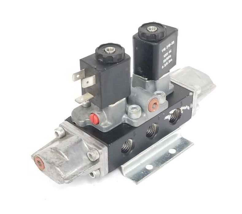 INGERSOLL RAND ARO E212SD-120-A VALVE E SERIES W/ (2) 116 218-33 COILS 8.5/6.9VA