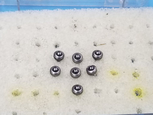 LOT OF 7 NEW MOORE 332153 ROD CONTACT TIPS FOR 8MM LVDT 2.5 THREAD