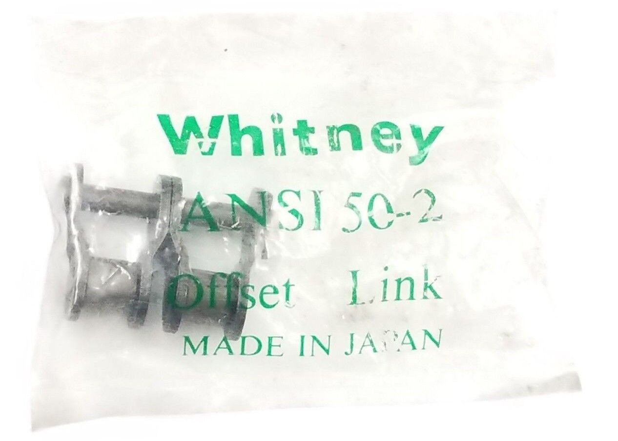 NEW WHITNEY CHAIN ANSI 50-2 OFFSET CHAIN LINK