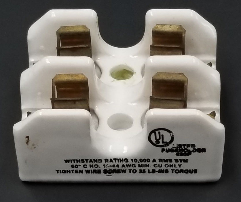 COOPER BUSSMANN 2604 PORCELAIN FUSE BLOCK