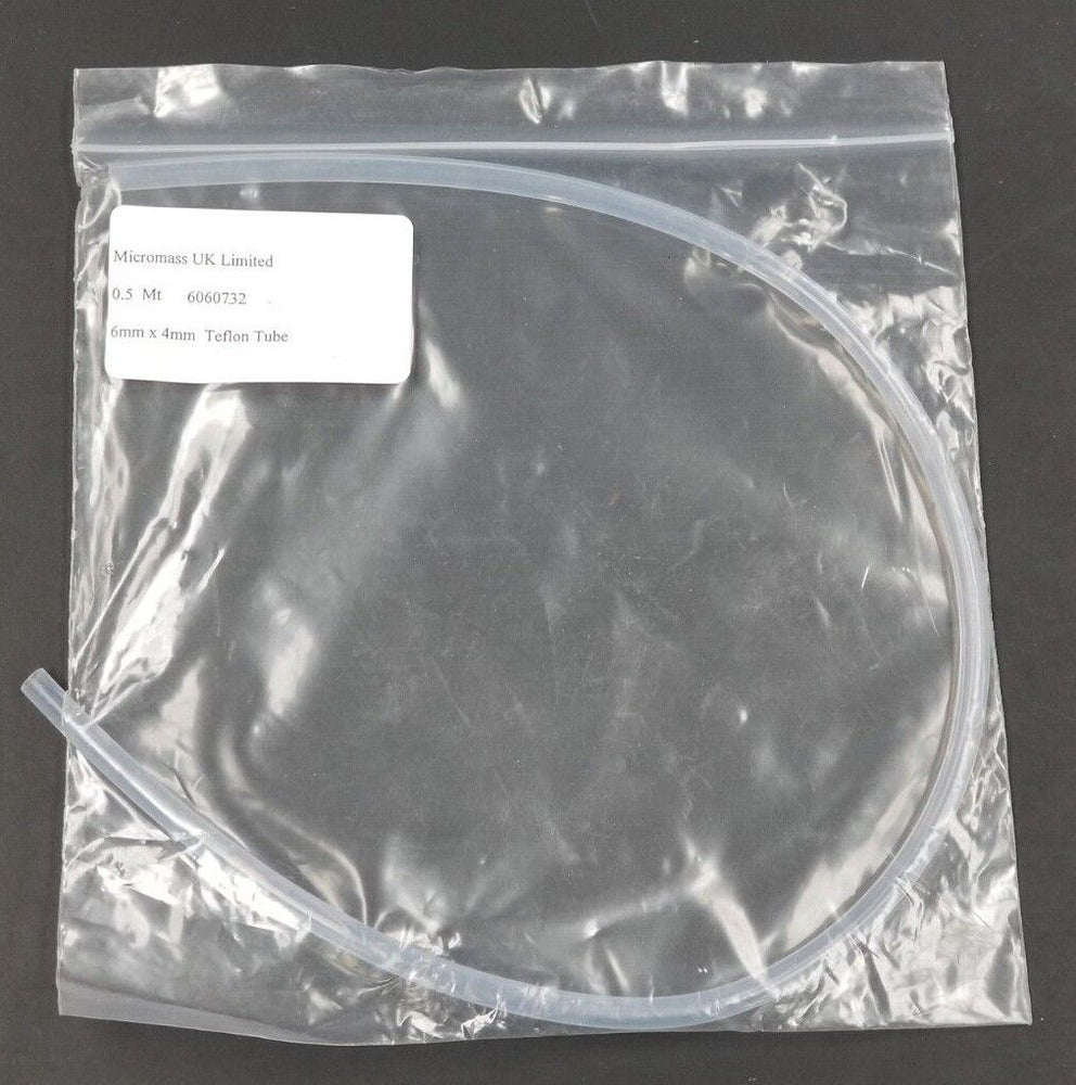 NEW MICROMASS UK LIMITED 6060732 TEFLON TUBE 0.5 MT, 6MM X 4MM