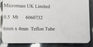 NEW MICROMASS UK LIMITED 6060732 TEFLON TUBE 0.5 MT, 6MM X 4MM