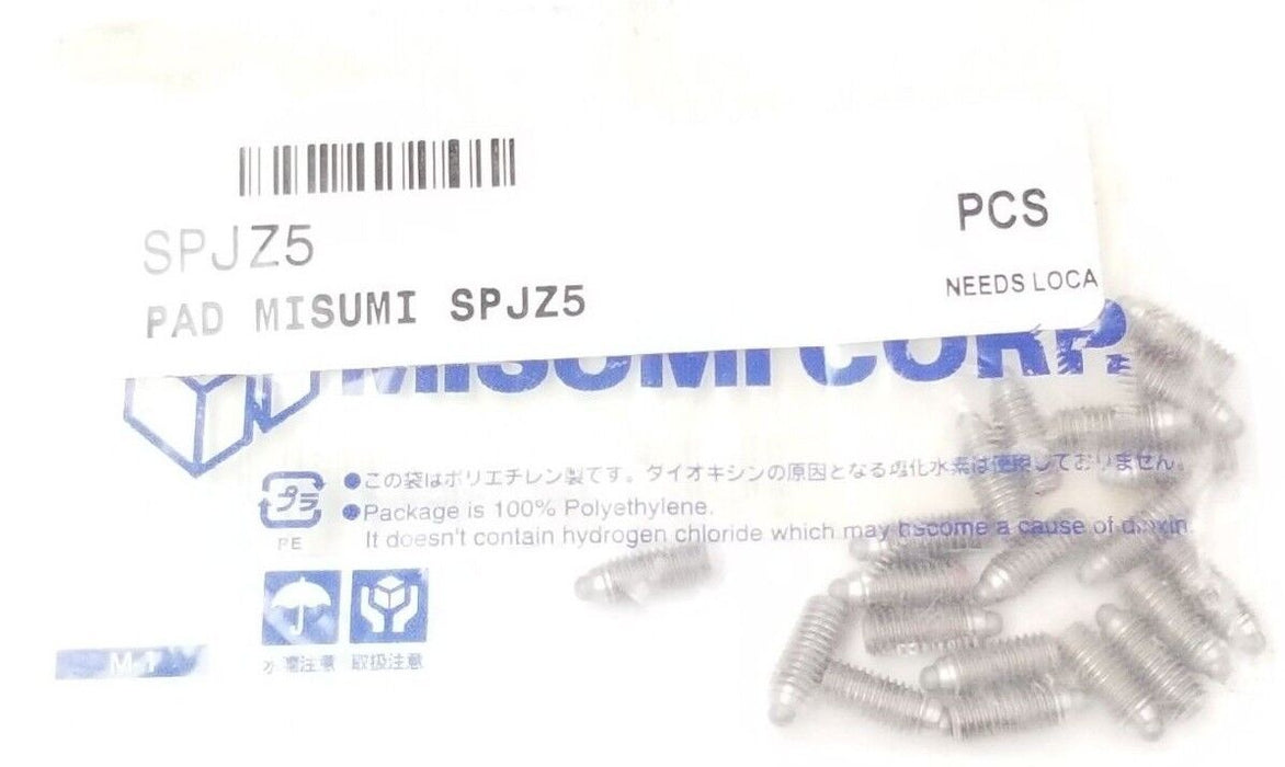 LOT OF 20 NEW MISUMI SPJZ5 PADS